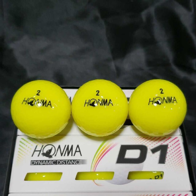 ☆ＨＯＮＭＡ Ｄー１ イエロー☆２４個