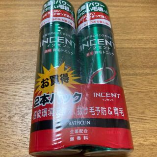 インセント 薬用育毛トニック 無香料 ペアパック(180g*2本入)(スカルプケア)