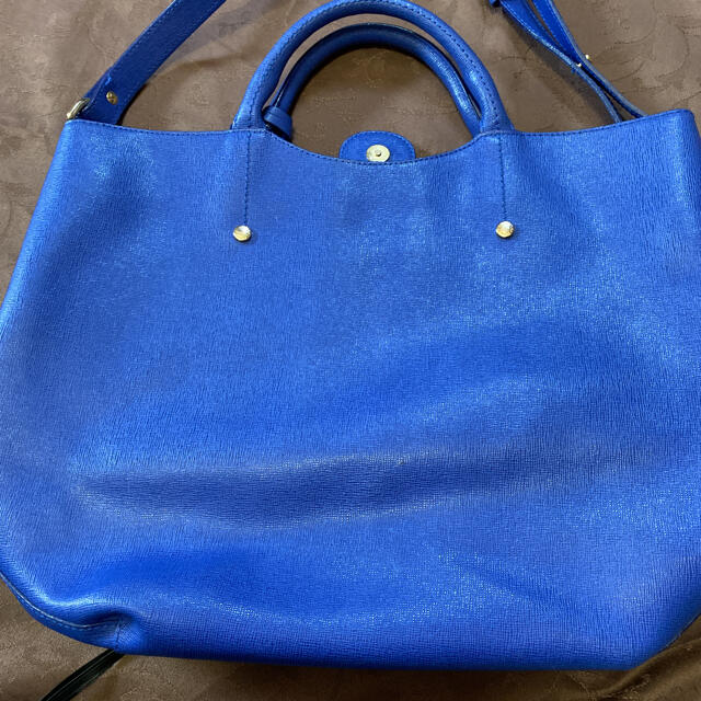 Furla(フルラ)のフルラ　ブルー　2WAY sakichi様専用 レディースのバッグ(ショルダーバッグ)の商品写真