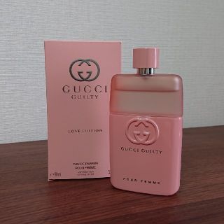 グッチ(Gucci)の【お値下げ！】グッチ ギルティ ラブ エディション(限定ボトル)(香水(女性用))