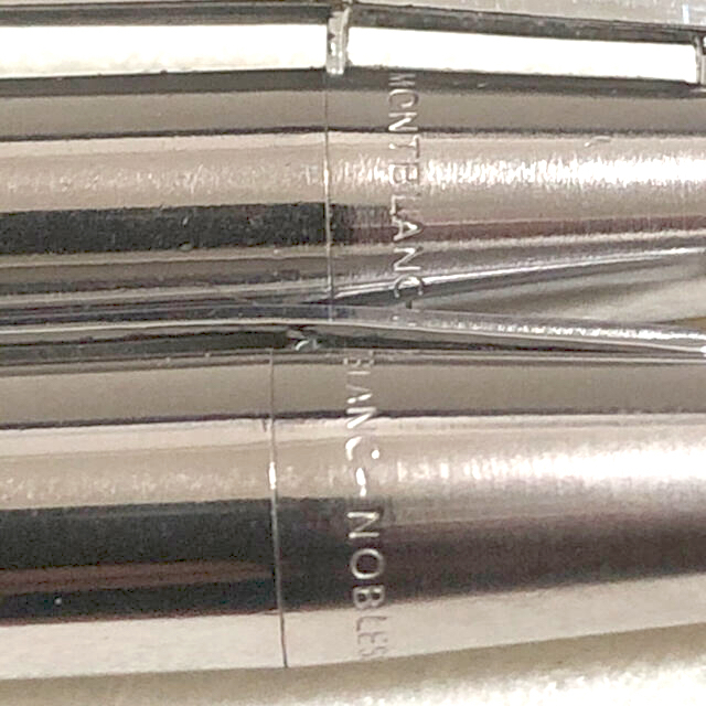 MONTBLANCモンブランシャープペン銀トリム0.5mmとボールペン 2