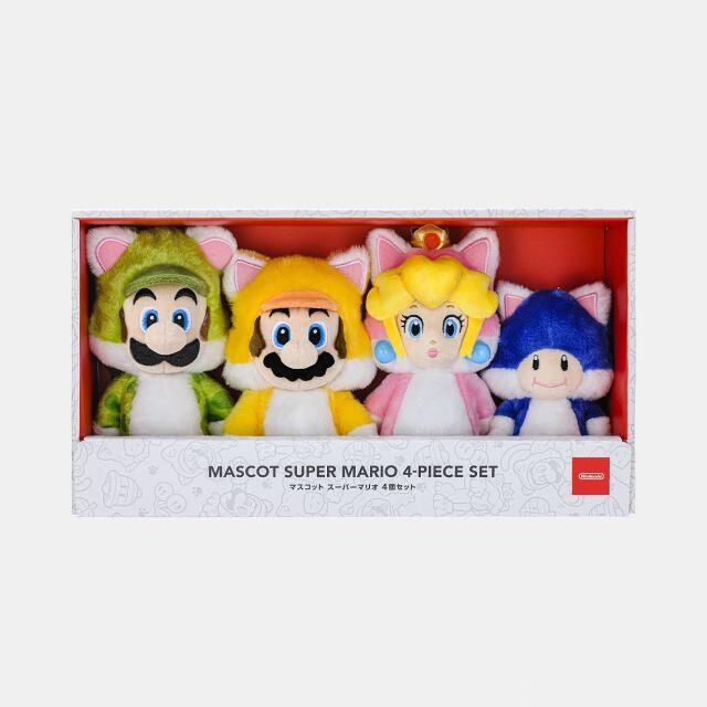 Nintendo TOKYO 限定 マスコット スーパーマリオ 4個セットキャラクターグッズ