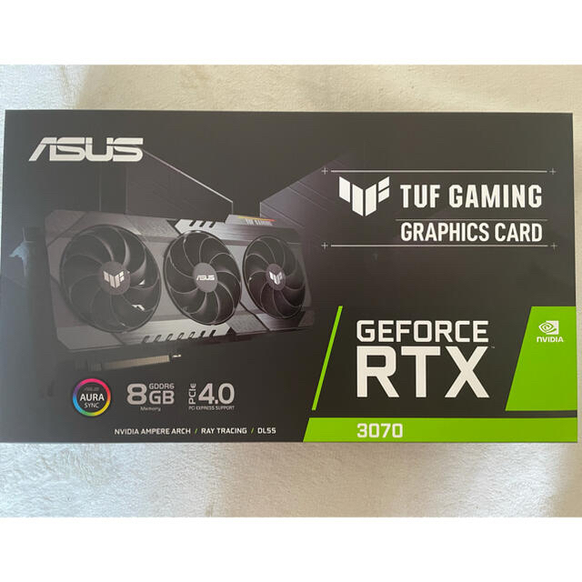 新品未開封品　ASUS TUF-RTX3070-O8G-GAMING