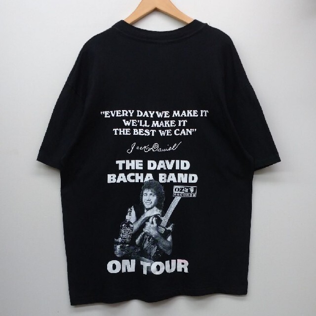 The David Bacha Band Hanes USA製 Tシャツ XL