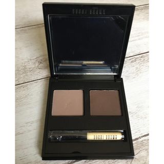 ボビイブラウン(BOBBI BROWN)の新品同様♡BOBBI BROWN ボビイブラウン♡ブローキット　グレイ　ミンク(パウダーアイブロウ)