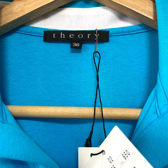 theory(セオリー)の犬助様専用 theory セオリー 半袖 スキッパーシャツ サイズ38 M メンズのトップス(ポロシャツ)の商品写真