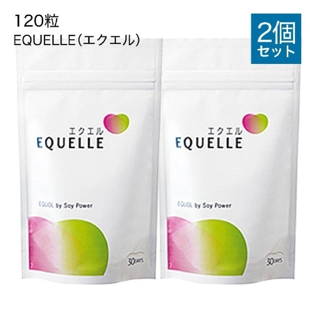 大塚製薬 エクエル エクオール 30日分 120粒 2袋