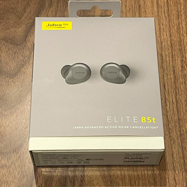 オーディオ機器【新品未開封】Jabra elite 85t Titanium Black