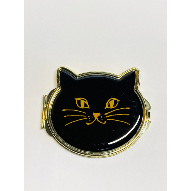 Francfranc(フランフラン)のFrancfranc 黒猫 2面ミラー レディースのファッション小物(ミラー)の商品写真