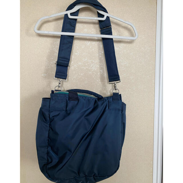 sacai PORTER トートバッグ ネイビー サカイ ポーター 熱い販売 www