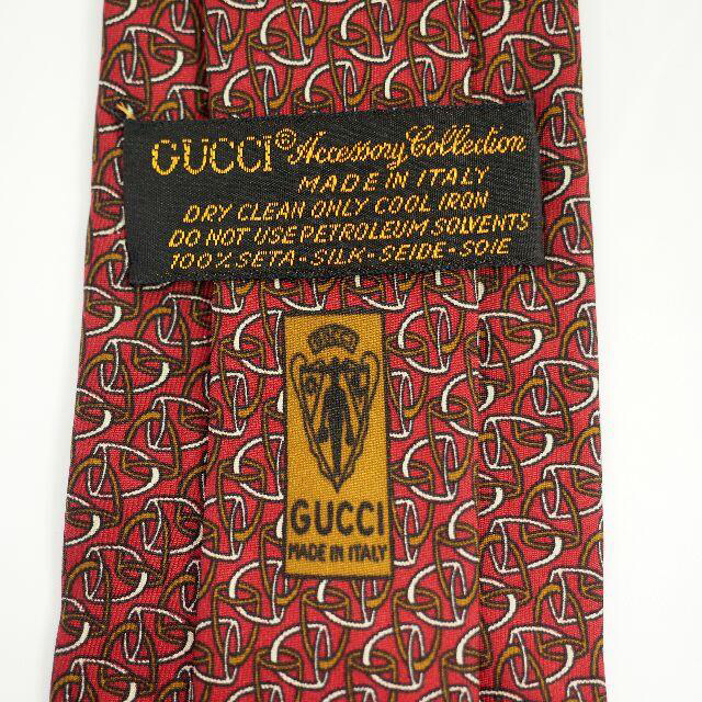 Gucci(グッチ)の美品✨GUCCI（グッチ）ブランド ヴィンテージ ネクタイ メンズのファッション小物(ネクタイ)の商品写真