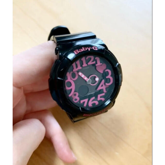 Baby-G(ベビージー)の5/16限定価格　Baby-G 新品　未使用　ピンク　黒　　CASIO レディースのファッション小物(腕時計)の商品写真