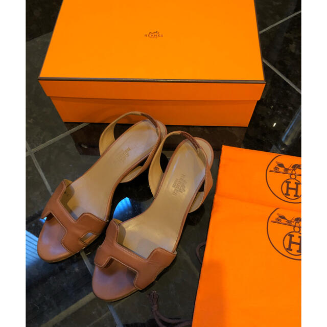 エルメス HERMES サンダル35 1/2 - サンダル