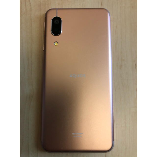 AQUOS sense3 lite (SH-RM12) ライトカッパースマートフォン本体