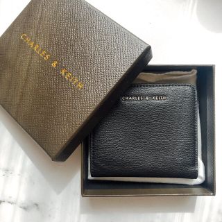 チャールズアンドキース(Charles and Keith)のC&K ミニウォレット ブラック(財布)