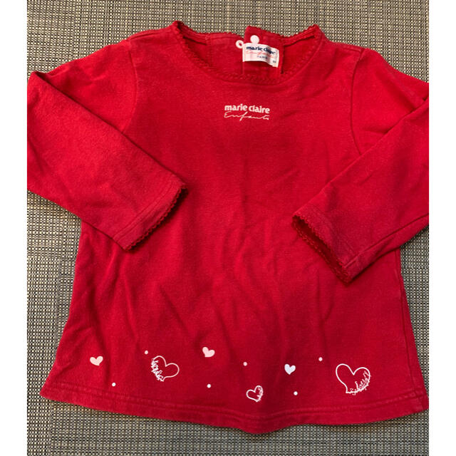 Marie Claire(マリクレール)のマリクレール　長袖シャツ キッズ/ベビー/マタニティのキッズ服女の子用(90cm~)(Tシャツ/カットソー)の商品写真