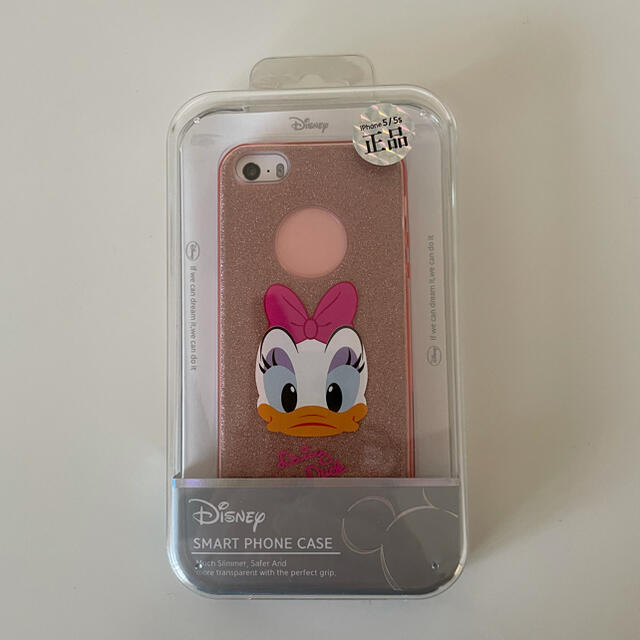 Disney(ディズニー)の再値下げしました!ディズニーデイジースマホケースiPhone5/5S スマホ/家電/カメラのスマホアクセサリー(iPhoneケース)の商品写真