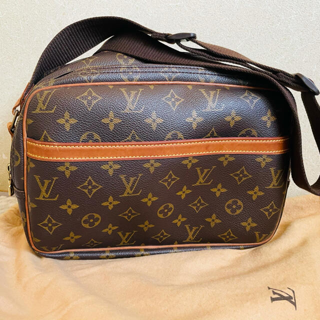 LOUIS VUITTON モノグラム リポーターPMバッグ