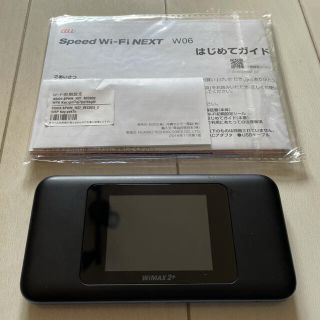 ファーウェイ(HUAWEI)のニャンチ様専用 モバイルルーター Speed Wi-Fi NEXT W06(PC周辺機器)