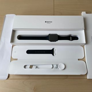 アップルウォッチ(Apple Watch)のApple Watch Series3 42mm GPS アルミニウム (腕時計)