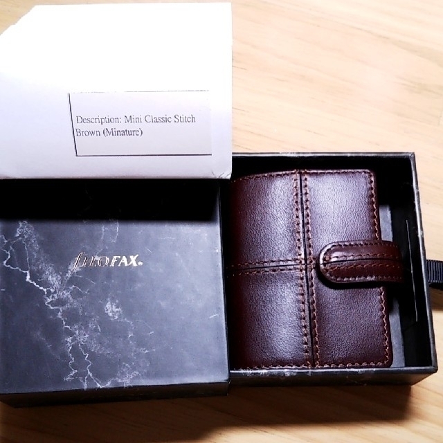 非売品 未使用】filofax 3穴 システム手帳 (Brown) | thebasehealth.com.au