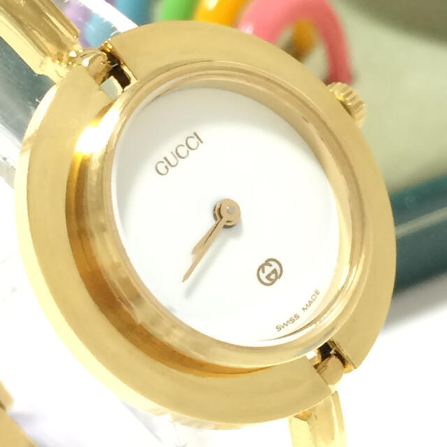 Gucci(グッチ)の3.グッチ GUCCI 時計 チェンジベゼル レディースのファッション小物(腕時計)の商品写真