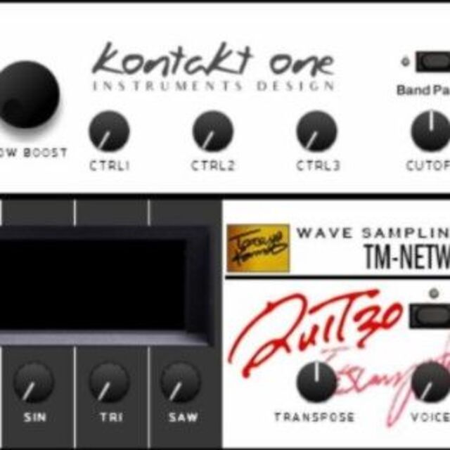 【KONTAKT音源】TM NETWORK QUIT30 SPL EDITION