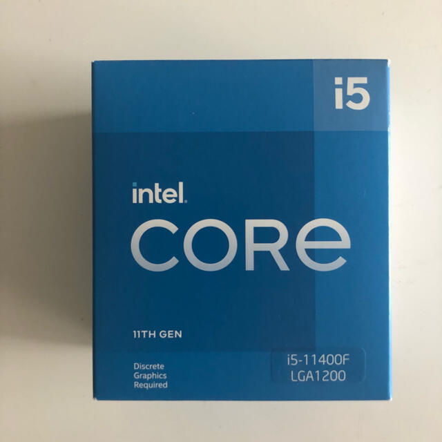 intel core i5 11400F LGA1200 第11世代 CPU