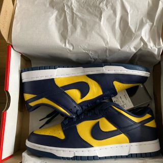 ナイキ(NIKE)のNIKE DUNK LOW "MICHIGAN" ナイキ ダンク ロー ミシガン(スニーカー)