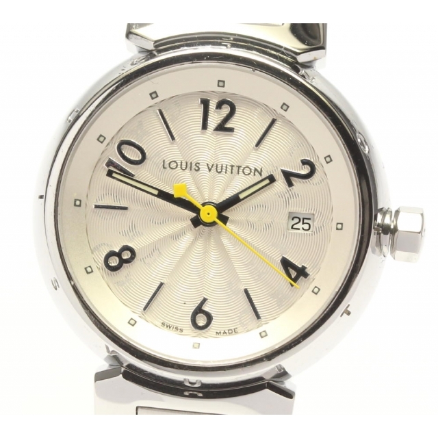 贈る結婚祝い LOUIS VUITTON - ☆良品 ルイ・ヴィトン タンブール Q121K レディース 【中古】 腕時計