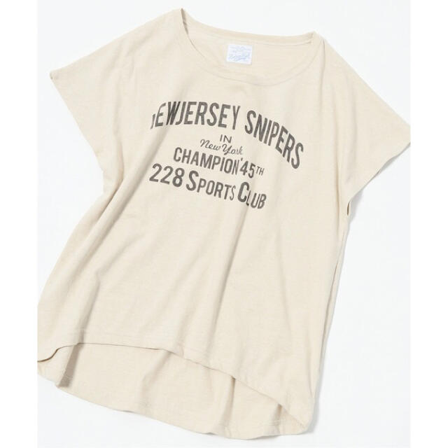 JOURNAL STANDARD(ジャーナルスタンダード)の【RIDING HIGH/ライディングハイ】ラフィテンジクTシャツ レディースのトップス(Tシャツ(半袖/袖なし))の商品写真