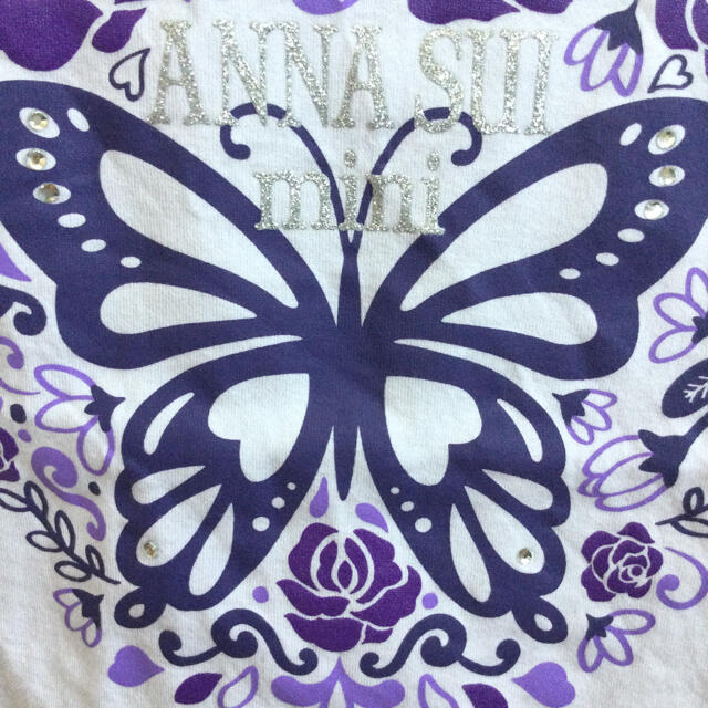 ANNA SUI mini(アナスイミニ)のアナスイミニ  Tシャツ　80 キッズ/ベビー/マタニティのベビー服(~85cm)(Ｔシャツ)の商品写真