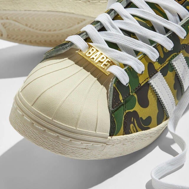 adidas(アディダス)のadidas × BAPE SUPERSTAR 80’S"Green Camo” メンズの靴/シューズ(スニーカー)の商品写真