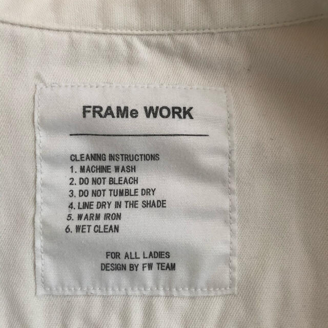 FRAMeWORK(フレームワーク)のフレームワーク コットンシャツ レディースのトップス(シャツ/ブラウス(長袖/七分))の商品写真