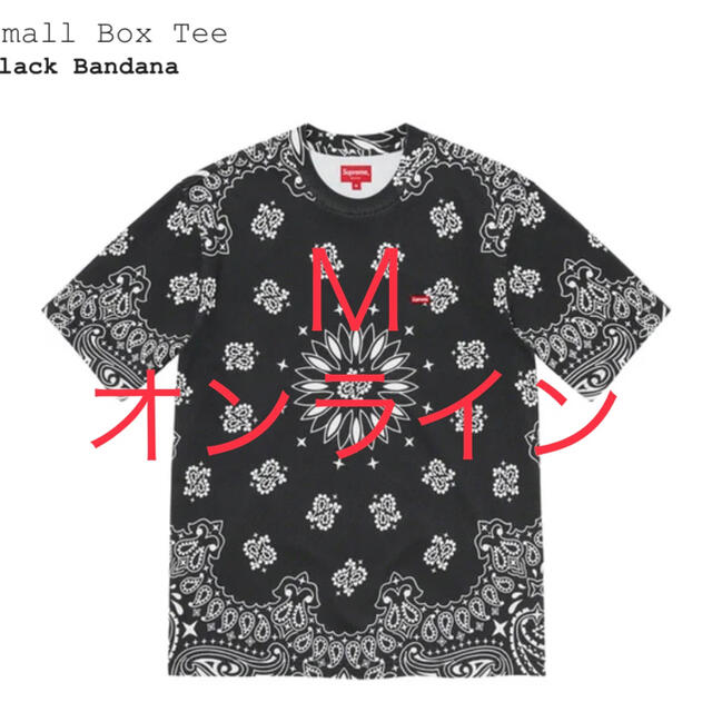 s supreme bandana small box tee