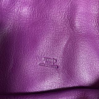 廃盤【希少】エルメス HERMES サックポンポン バイカラーショルダーバッグ