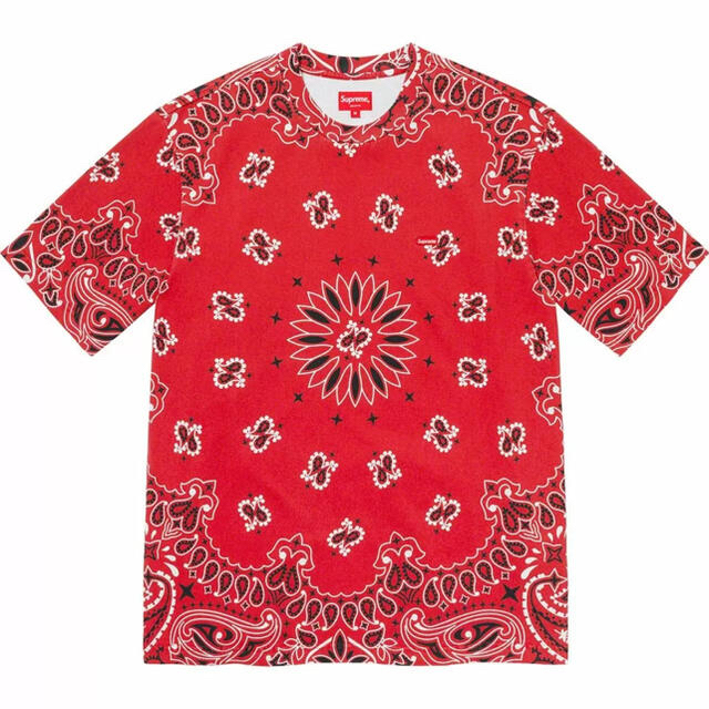 Supreme(シュプリーム)のSupreme Small Box Tee Bandana RED メンズのトップス(Tシャツ/カットソー(半袖/袖なし))の商品写真