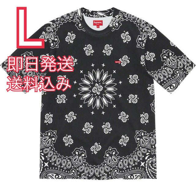 L supreme Small Box Tee Bandana Black