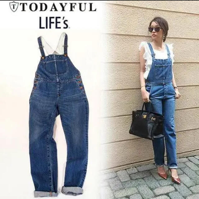 TODAYFUL - todayful デニム サロペット デニム オーバーオール TODAYFUL - todayful デニム サロペット デニム オーバーオール