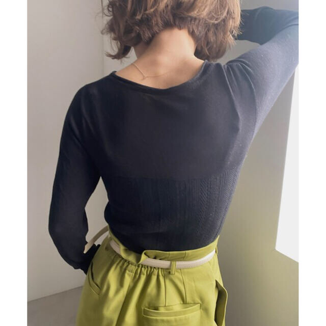 Ameri VINTAGE(アメリヴィンテージ)のAMERI FAKE BUSTIER PETITE KNIT レディースのトップス(ニット/セーター)の商品写真