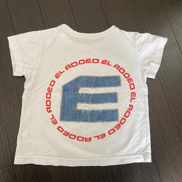 EL RODEO(エルロデオ)のEL RODEO⭐︎エルロデオ　半袖Tシャツ　100cm キッズ キッズ/ベビー/マタニティのキッズ服女の子用(90cm~)(Tシャツ/カットソー)の商品写真