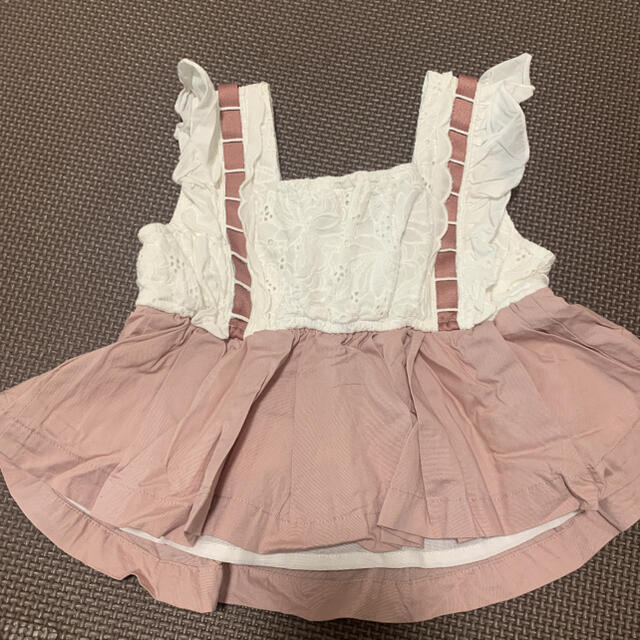 petit main(プティマイン)のプティマイン　未使用トップス　80 キッズ/ベビー/マタニティのベビー服(~85cm)(シャツ/カットソー)の商品写真