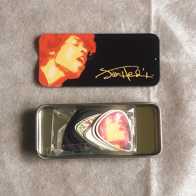 JIM DUNLOP Jimi Hendrix ピック＆ケース 楽器の楽器 その他(その他)の商品写真