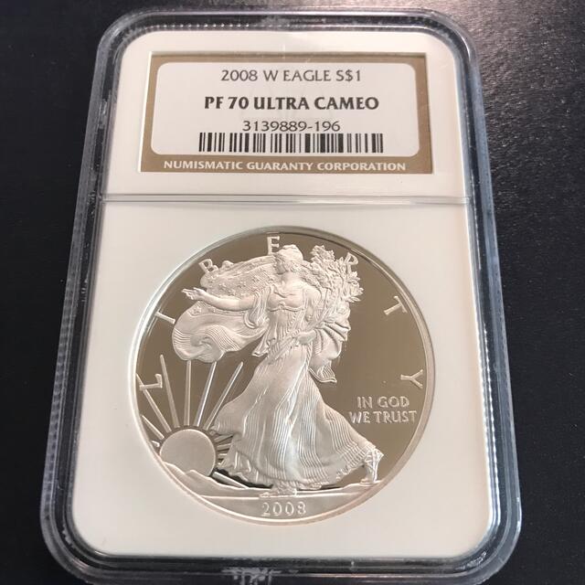 アメリカイーグル銀貨NGC鑑定PF70