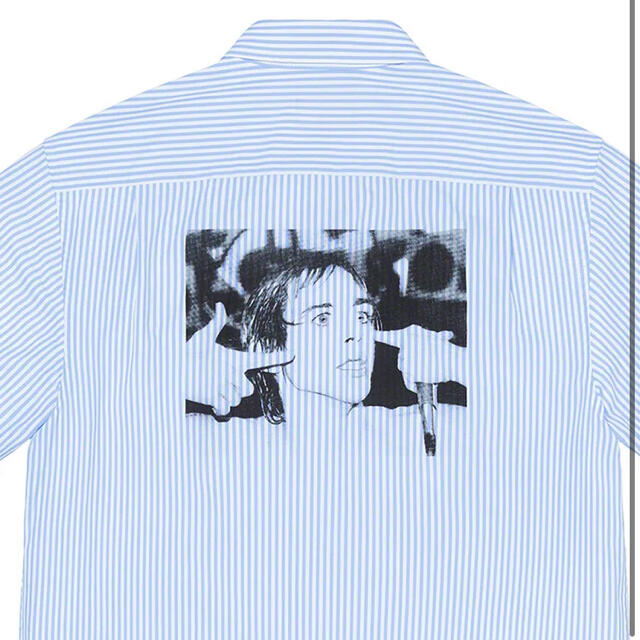 Supreme Iggy Pop S/S Shirt ストライプ L