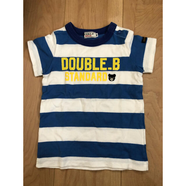 DOUBLE.B(ダブルビー)のダブルビー　Tシャツ　80サイズ キッズ/ベビー/マタニティのベビー服(~85cm)(Ｔシャツ)の商品写真