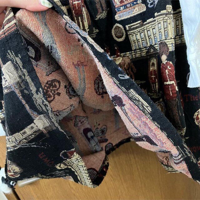 ♡ジャガード織ジャンスカ レディースのワンピース(ひざ丈ワンピース)の商品写真