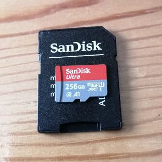 サンディスク(SanDisk)のmicroSDXC 256GB 中古品(PC周辺機器)