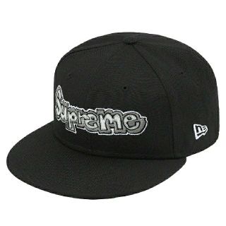 シュプリーム(Supreme)のGonz Logo New Era® ブラック  7 1/4(キャップ)