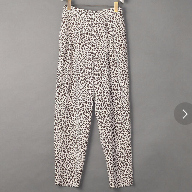 パンツroku beauty&youth LEOPARD PRINT PANTS 34